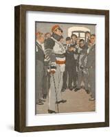 German Student Duel 1933-Eduard Thony-Framed Art Print
