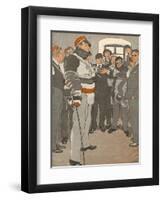 German Student Duel 1933-Eduard Thony-Framed Art Print