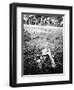 German Sturmtruppen Soldier in Training Throwing Hand Grenades-null-Framed Giclee Print