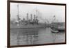 German Submarine at Brooklyn Navy Yard Site-null-Framed Photographic Print