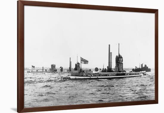 German Submarine Flotilla-null-Framed Photographic Print