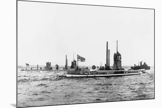 German Submarine Flotilla-null-Mounted Photographic Print