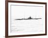 German Submarine on Raid in Atlantic-null-Framed Photographic Print