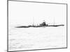 German Submarine on Raid in Atlantic-null-Mounted Photographic Print