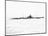 German Submarine on Raid in Atlantic-null-Mounted Photographic Print