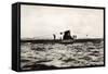 German Submarine U-8, a Type Iib U-Boat of the German Kriegsmarine-null-Framed Stretched Canvas