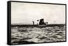 German Submarine U-8, a Type Iib U-Boat of the German Kriegsmarine-null-Framed Stretched Canvas