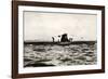 German Submarine U-8, a Type Iib U-Boat of the German Kriegsmarine-null-Framed Photographic Print