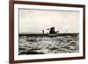 German Submarine U-8, a Type Iib U-Boat of the German Kriegsmarine-null-Framed Photographic Print