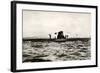 German Submarine U-8, a Type Iib U-Boat of the German Kriegsmarine-null-Framed Photographic Print