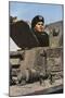 German Tank Commander-Unsere Wehrmacht-Mounted Photographic Print