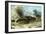 German Tank in Action on the Russian Front, World War II, 1942-1943-null-Framed Premium Giclee Print