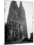 German Tank in Front of Cathedral-Harold Spiegman-Mounted Photographic Print