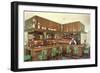 German Theme Cocktail Lounge with Steins-null-Framed Art Print