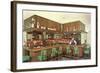 German Theme Cocktail Lounge with Steins-null-Framed Art Print