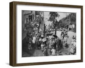 German Travelling Kitchen, Vosges, France, World War I, 1916-null-Framed Giclee Print