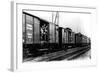 German Troops Arriving by Train, Paris, August 1940-null-Framed Giclee Print