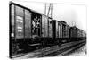 German Troops Arriving by Train, Paris, August 1940-null-Stretched Canvas