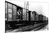 German Troops Arriving by Train, Paris, August 1940-null-Stretched Canvas