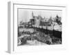 German Troops Arriving in Auvers During World War I-Robert Hunt-Framed Photographic Print