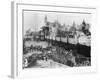 German Troops Arriving in Auvers During World War I-Robert Hunt-Framed Photographic Print