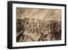 German Troops Attacking the Porte Du Douai in Lille on 12 October 1914-null-Framed Giclee Print