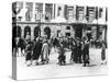 German Troops in Occupied Paris, June 1940-null-Stretched Canvas