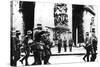 German Troops Marching Past the Arc De Triomphe, Paris, 14 June 1940-null-Stretched Canvas