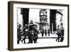 German Troops Marching Past the Arc De Triomphe, Paris, 14 June 1940-null-Framed Photographic Print