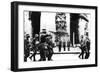 German Troops Marching Past the Arc De Triomphe, Paris, 14 June 1940-null-Framed Photographic Print