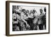 German Troops Stopping for Midday Rations on the Way to Brussels, First World War, 1914-null-Framed Giclee Print