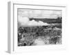 German Troops with Dog During World War I on the Western Front-Robert Hunt-Framed Photographic Print