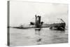 German Type Viia Submarine U-34-null-Stretched Canvas