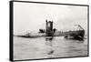 German Type Viia Submarine U-34-null-Framed Stretched Canvas