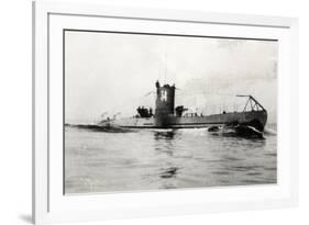 German Type Viia Submarine U-34-null-Framed Photographic Print