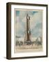 German V2 Rocket 1945-null-Framed Art Print