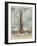 German V2 Rocket 1945-null-Framed Art Print