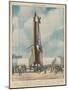 German V2 Rocket 1945-null-Mounted Art Print