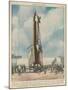 German V2 Rocket 1945-null-Mounted Art Print