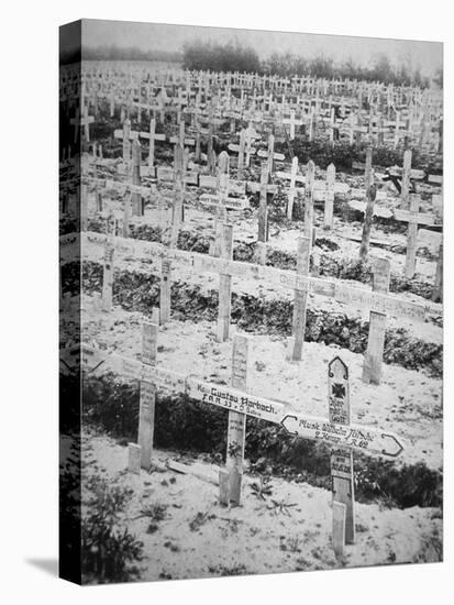 German War Graves on the Western Front, November 1918-null-Stretched Canvas