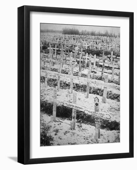 German War Graves on the Western Front, November 1918-null-Framed Photographic Print