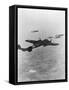 German War Planes Flying Together-null-Framed Stretched Canvas