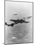 German War Planes Flying Together-null-Mounted Photographic Print