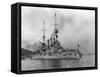 German Warship Deutschland-null-Framed Stretched Canvas