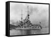 German Warship Deutschland-null-Framed Stretched Canvas