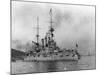 German Warship Deutschland-null-Mounted Photographic Print