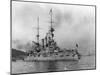 German Warship Deutschland-null-Mounted Photographic Print