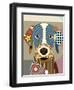 German Wirehaired Pointer-Lanre Adefioye-Framed Premium Giclee Print