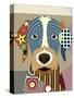 German Wirehaired Pointer-Lanre Adefioye-Stretched Canvas