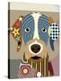 German Wirehaired Pointer-Lanre Adefioye-Stretched Canvas